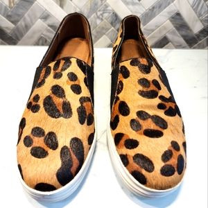 Aerosoles Leopard Print Slip Ons Size 7 Women